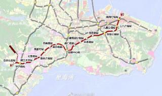 北京地铁7号线线路图